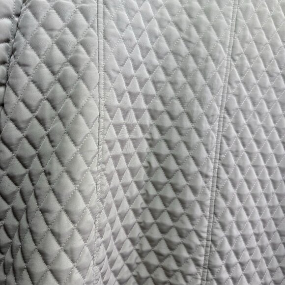 Nordic Lights Women’s XL Quilted Jacket Taupe Beige Tan Snap Front Barn Coat - Picture 8 of 8